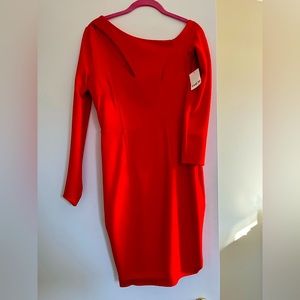 Bar III red dress
